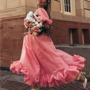 ISO Kendy Dress | Size Small | Color Pink
Brand - Ivy City Co